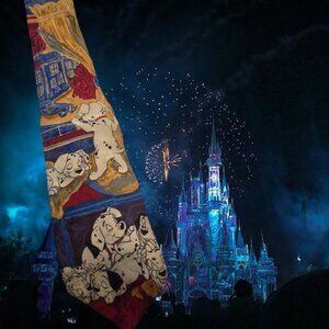 Vintage Disney Store 101 Dalmatians Silk Tie By The Walt Disney Co Made In Italy